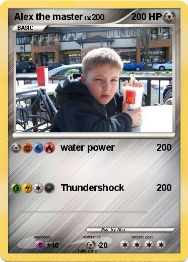 Pokemon Alex the master