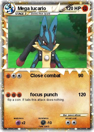 Pokemon Mega lucario