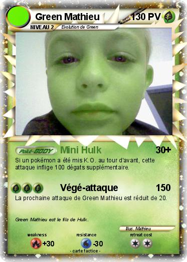 Pokemon Green Mathieu