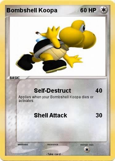 Pokemon Bombshell Koopa