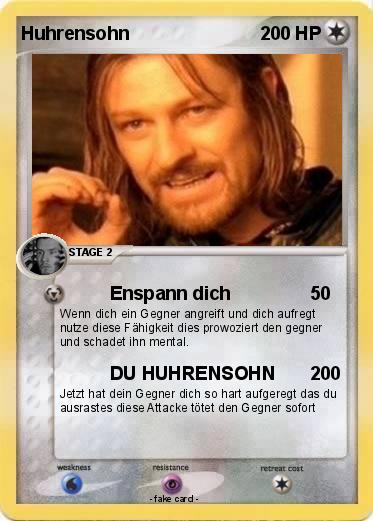 Pokemon Huhrensohn