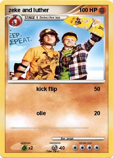 Pokemon zeke and luther