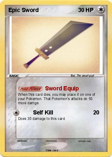 Pokemon Epic Sword