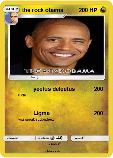 Pokemon the rock obama