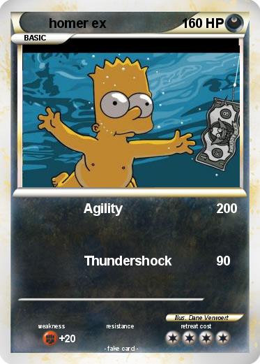 Pokemon homer ex