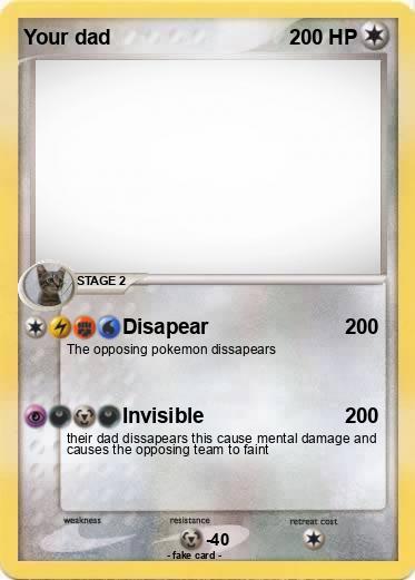 Pokemon Your dad