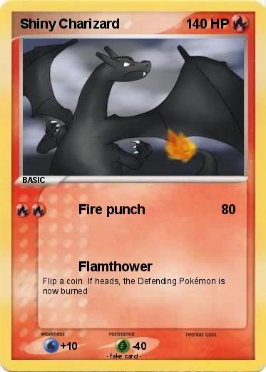 Pokemon Shiny Charizard
