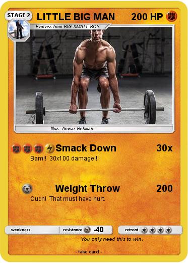 Pokemon LITTLE BIG MAN