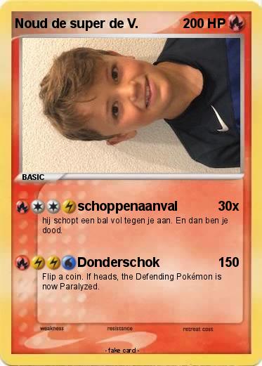 Pokemon Noud de super de V.