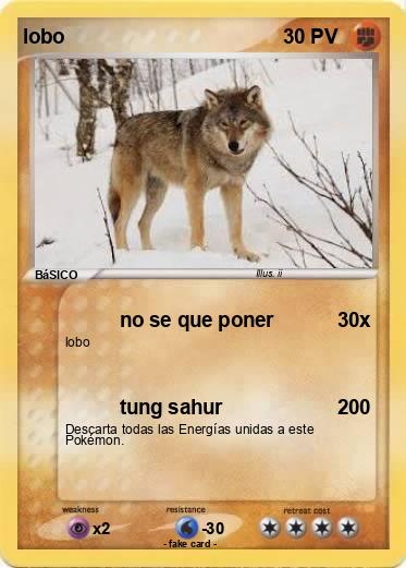Pokemon lobo