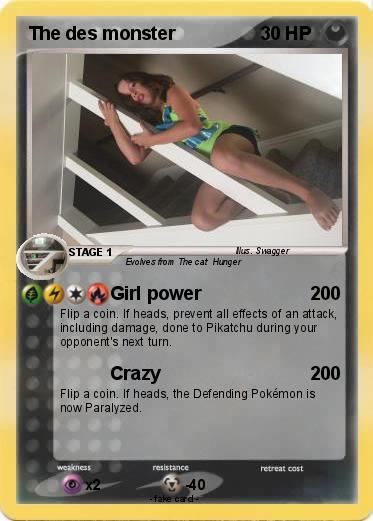 Pokemon The des monster