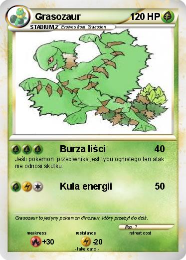 Pokemon Grasozaur