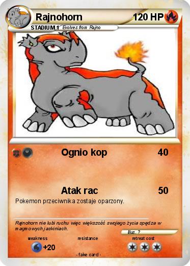 Pokemon Rajnohorn