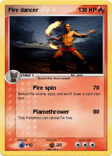 Pokemon Fire dancer
