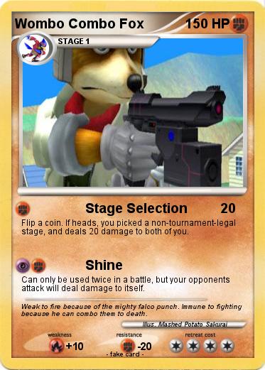 Pokemon Wombo Combo Fox