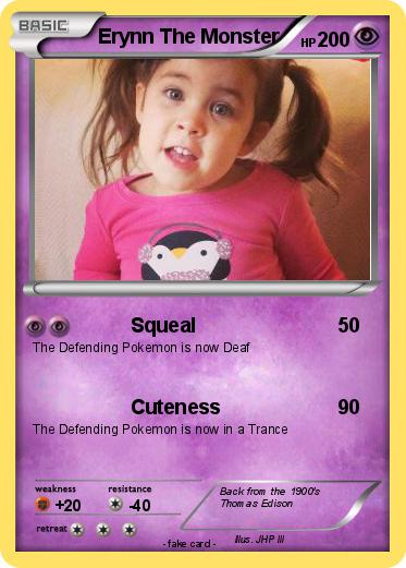 Pokemon Erynn The Monster