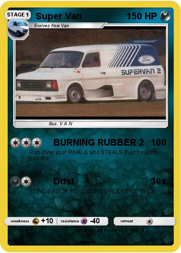 Pokemon Super Van