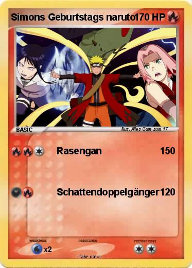 Pokemon Simons Geburtstags naruto