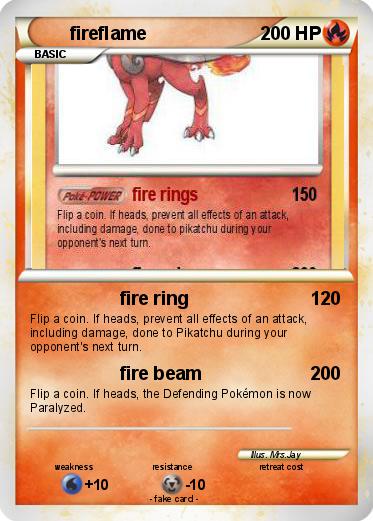 Pokemon fireflame