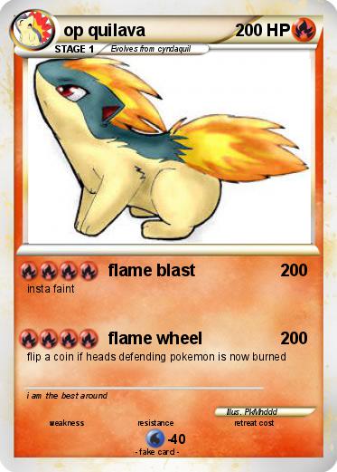 Pokemon op quilava