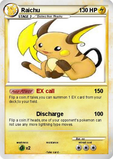 Pokemon Raichu