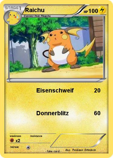 Pokemon Raichu
