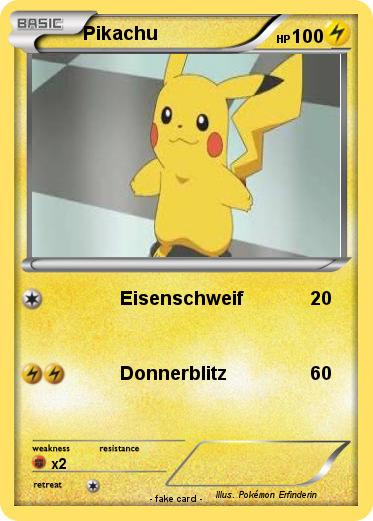 Pokemon Pikachu