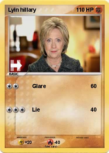 Pokemon Lyin hillary