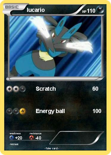 Pokemon lucario