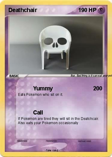 Pokemon Deathchair