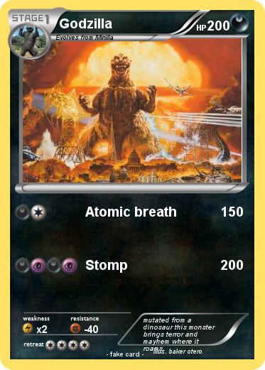 Pokemon Godzilla
