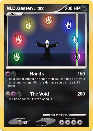 Pokemon W.D.Gaster