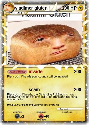 Pokemon vladimer gluten