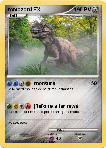 Pokemon tomozord EX