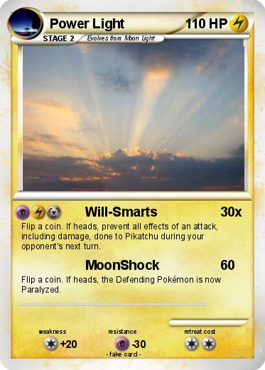 Pokemon Power Light