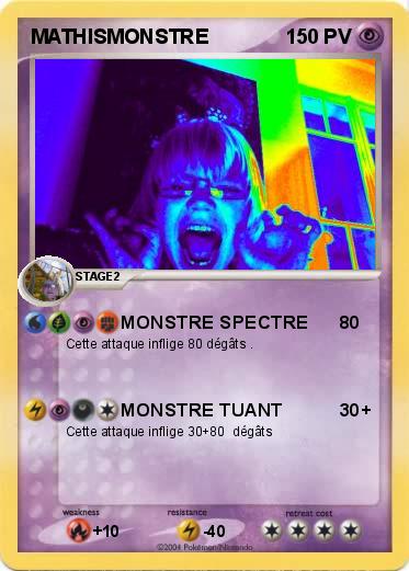 Pokemon MATHISMONSTRE