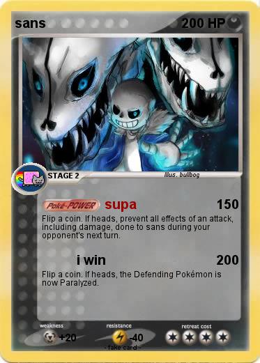Pokemon sans