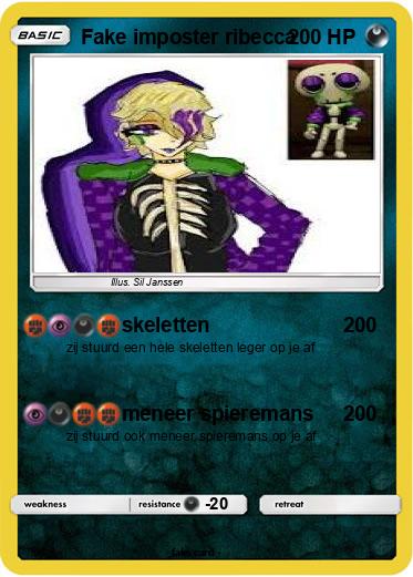 Pokemon Fake imposter ribecca