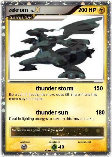 Pokemon zekrom