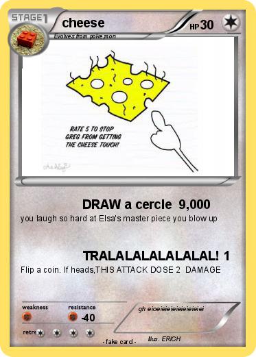 Pokemon cheese