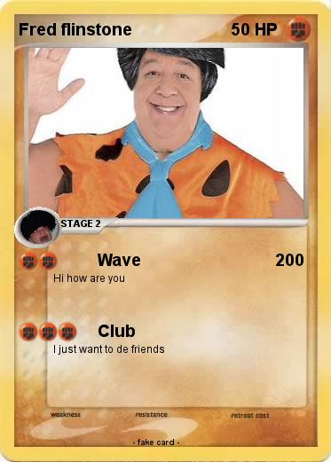 Pokemon Fred flinstone