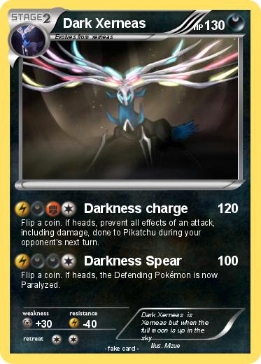 Pokemon Dark Xerneas