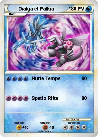 Pokemon Dialga et Palkia