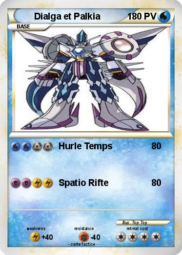 Pokemon Dialga et Palkia