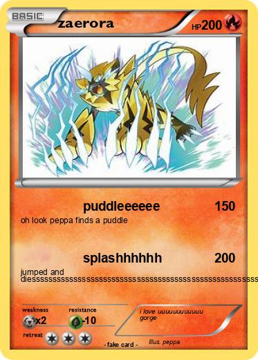 Pokemon zaerora