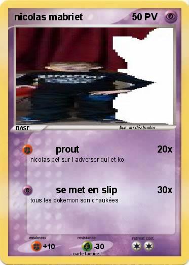 Pokemon nicolas mabriet