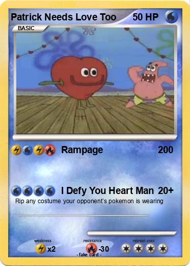 Pokemon Patrick Needs Love Too