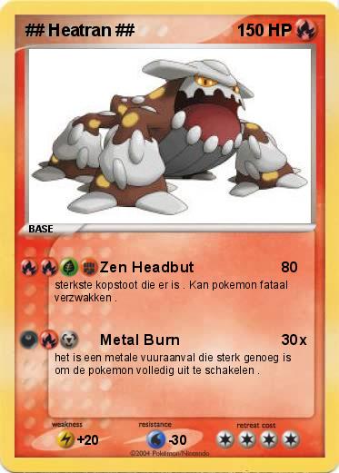 Pokemon ## Heatran ##
