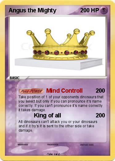 Pokemon Angus the Mighty