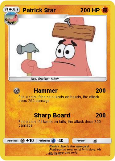 Pokemon Patrick Star